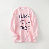 I Like Your Face Mommy and Me Sweatshirt Set