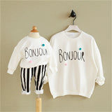 BONJOUR Mommy and Me Sweatshirt Set